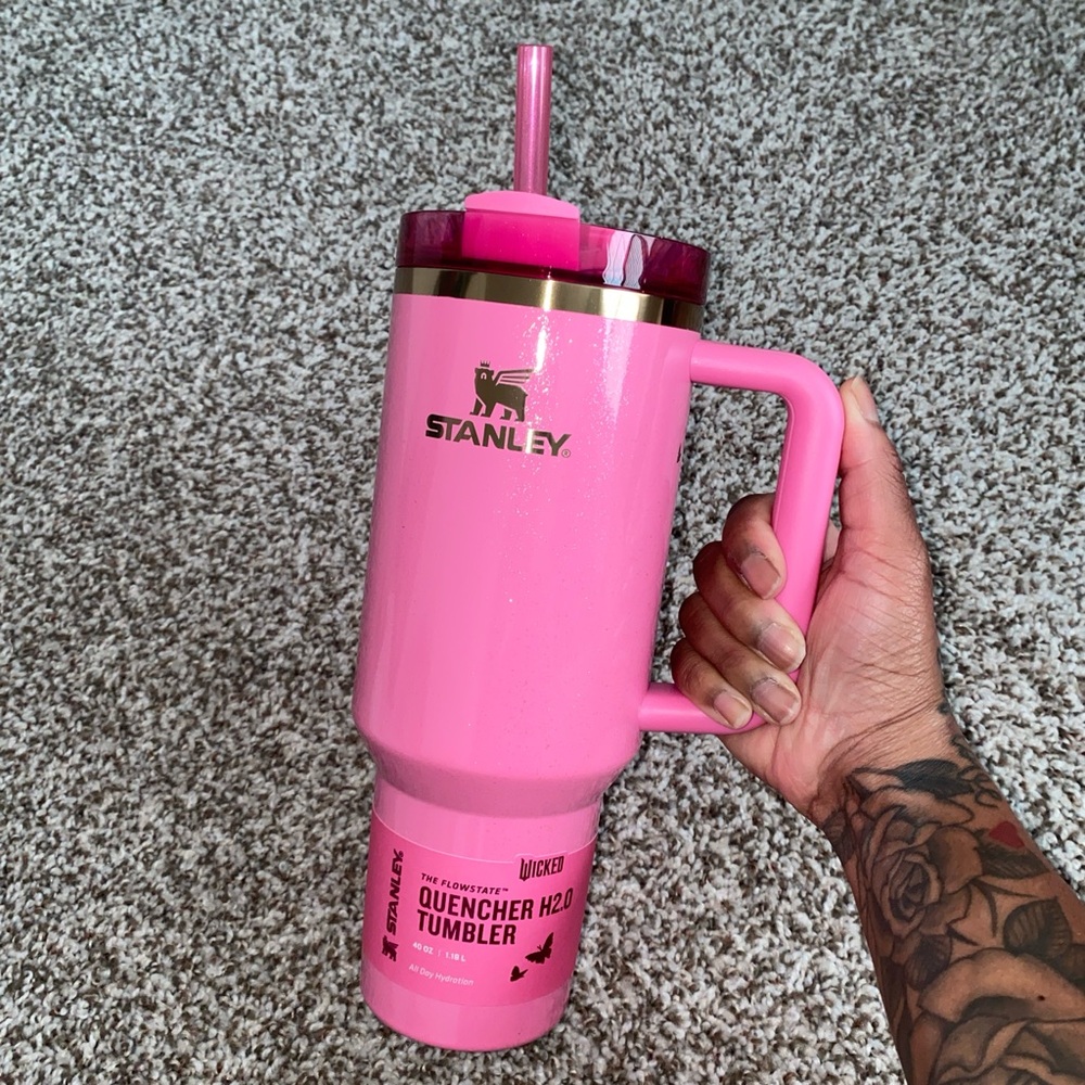 Wicked pink Stanley cup